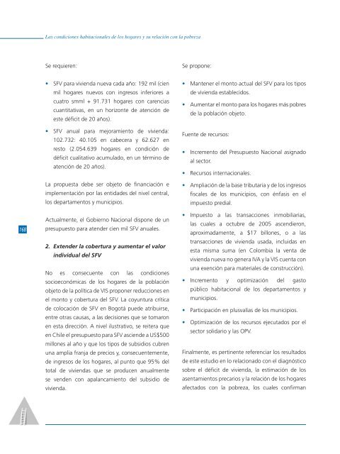 Las condiciones habitacionales de los hogares y su relación con la ...