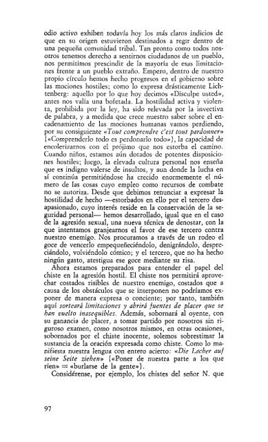 Volumen VIII – El chiste y su relación con lo inconsciente (1905)