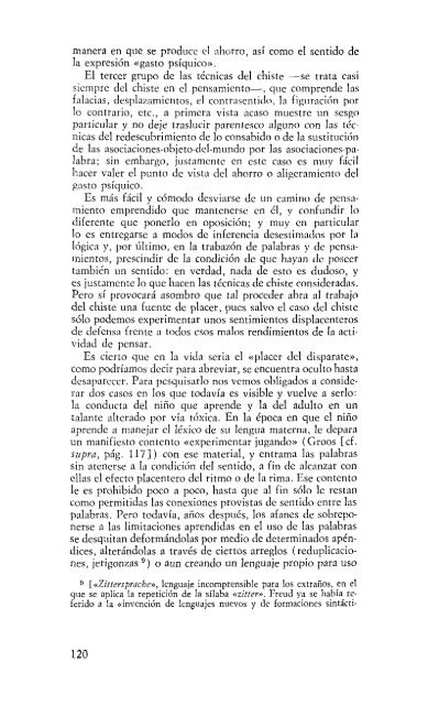 Volumen VIII – El chiste y su relación con lo inconsciente (1905)