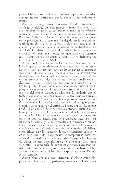 Volumen VIII – El chiste y su relación con lo inconsciente (1905)