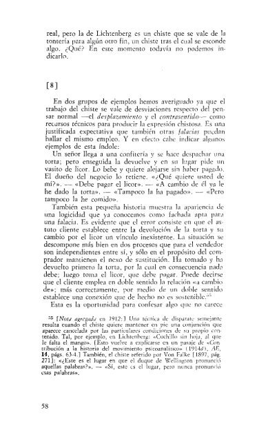 Volumen VIII – El chiste y su relación con lo inconsciente (1905)