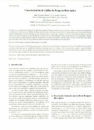 Caracterización de rejillas de Bragg en fibra óptica - Revista ...