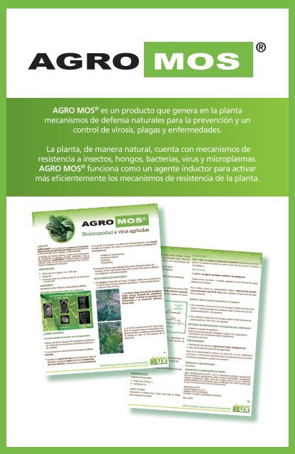 En Agro-UX queremos reiterar nuestro ... - agro-ux biocontrol