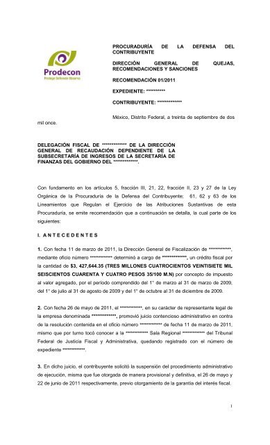 aceptada - Prodecon