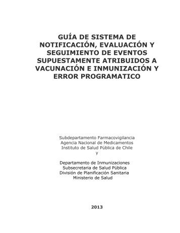 GUIA ESAVI.pdf - Instituto de Salud Pública de Chile