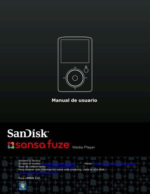 Manual de usuario - SanDisk
