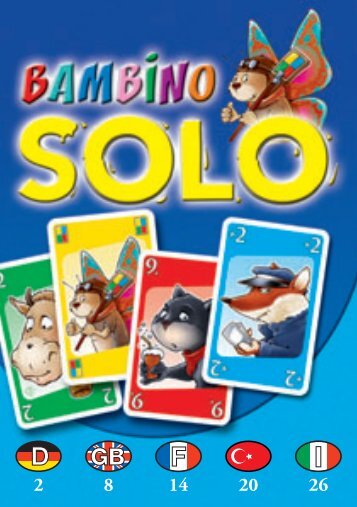 Bambino solo a13 regel:layout 1 - AMIGO Spiel + Freizeit ...