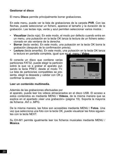 Adaptador Digital Terrestre con puerto USB - Metronic