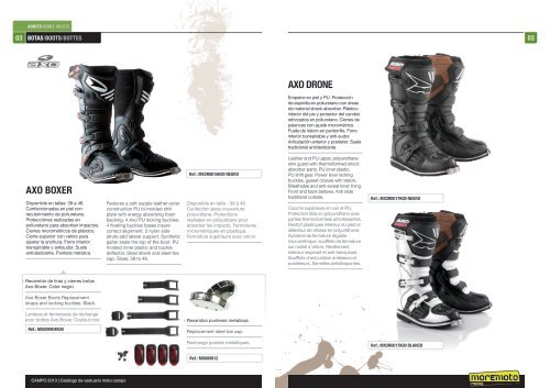 BOTAS/BOOTS/BOTTES - MoremotoRacing