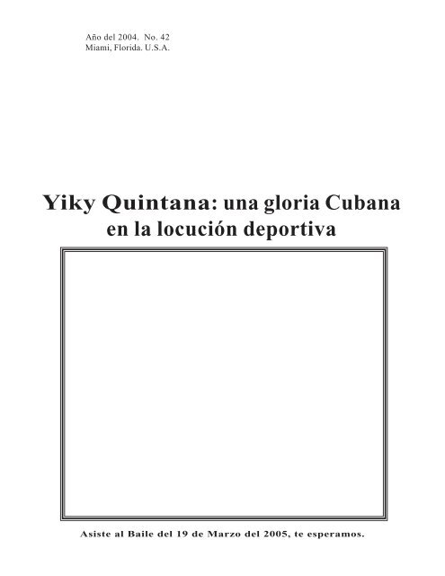 Yiky Quintana: una gloria Cubana en la locución deportiva