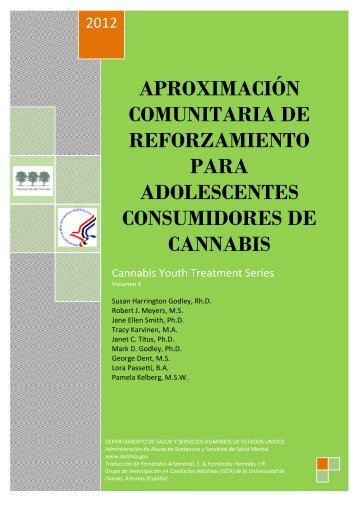 aproximación comunitaria de reforzamiento adolescente para ...