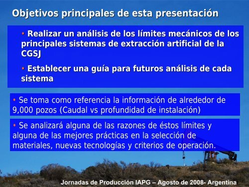 Análisis del límite mecánico de los sistemas de ... - OilProduction.net