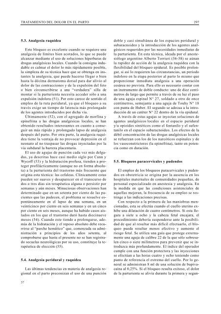 Tratamiento del dolor en el parto - Revista de la Sociedad Española ...