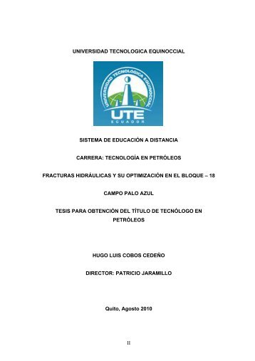 CARATULA - Universidad Tecnológica Equinoccial