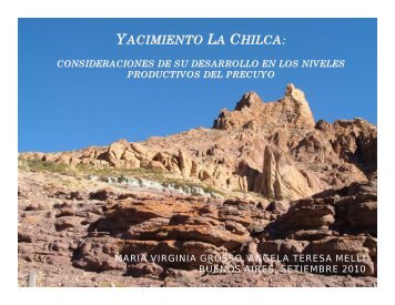 yacimiento la chilca: consideraciones de su desarrollo en los ...