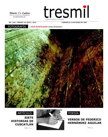 Suplemento Cultural Tres Mil en formato PDF - DiarioCoLatino.com