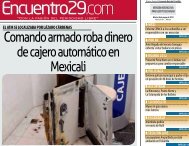 Comando armado roba dinero de cajero automático ... - Encuentro 29