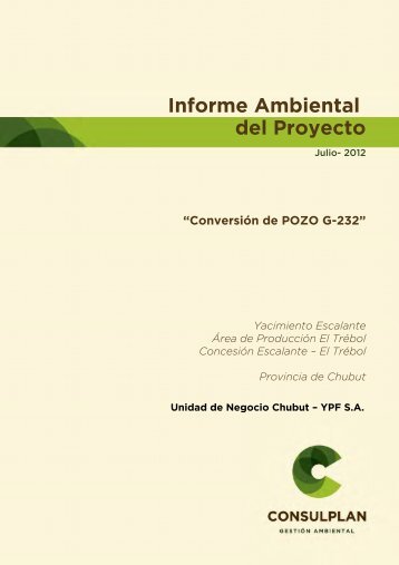 IAP_Conversión_Pozo G-232 - Organismos
