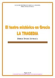 Teatro Mistérico - La Tragedia - Nueva Acrópolis
