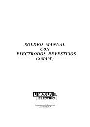 soldeo manual con electrodos revestidos (smaw) - Solysol