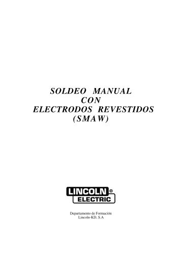 soldeo manual con electrodos revestidos (smaw) - Solysol