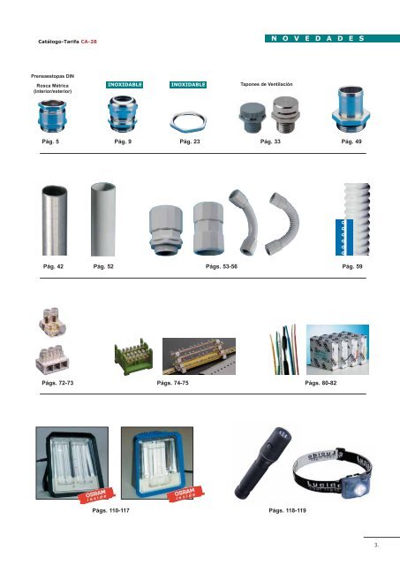 MATERIALES PARA INSTALACIONES ELECTRICAS - Gaestopas