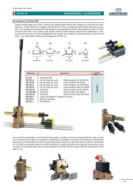 MATERIALES PARA INSTALACIONES ELECTRICAS - Gaestopas