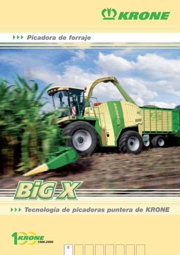 Tecnología de picadoras puntera de KRONE ... - Interempresas