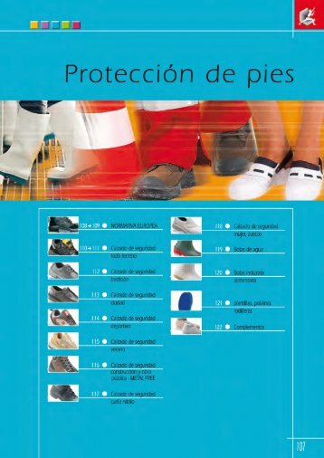 protección de los pies - Groupe RG