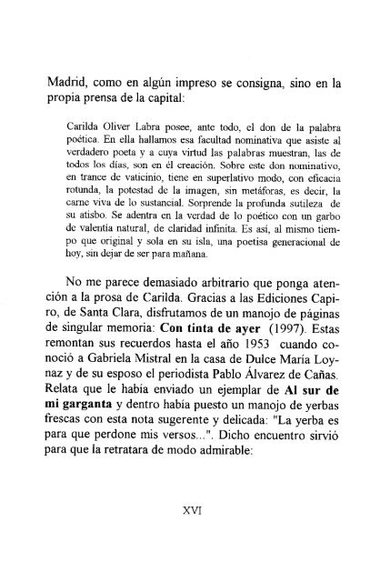 antología de la poesía heroica y cósmica de carilda oliver labra