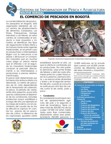 EL COMERCIO DE PESCADOS EN BOGOTÁ - Corporación ...