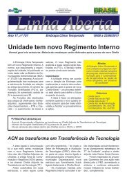 Linha Aberta - N°757 - Embrapa Clima Temperado