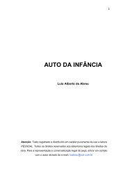 AUTO DA INFÂNCIA - Encontros de Dramaturgia