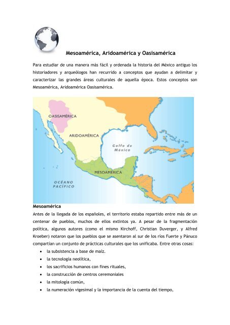 Aridoamérica [editar] - Biblioteca UNIVES
