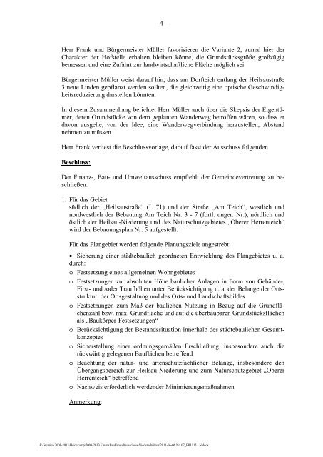 Niederschrift der Sitzung Nr. 07 vom 06. Juni - Amt Nordstormarn