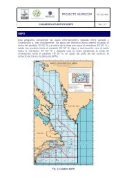 caladeros y especies del Atlántico Norte - Arvi