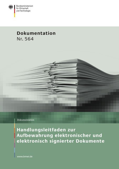 Handlungsleitfaden zur Aufbewahrung elektronischer und