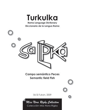 Turkulka diccionario de la lengua rama - DDL