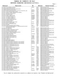 camara de comercio de reporte tramites recibidos 21072011 cali