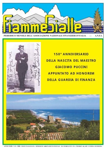giacomo puccini e la guardia di finanza - Associazione Nazionale ...