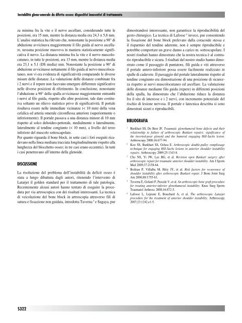 30845 Suppl Giot.pdf - Giornale Italiano di Ortopedia e Traumatologia