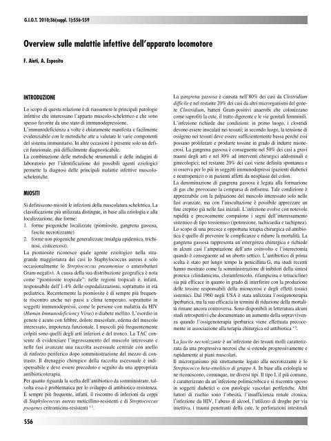 30845 Suppl Giot.pdf - Giornale Italiano di Ortopedia e Traumatologia