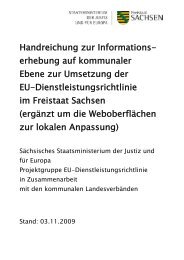 Informationserhebung in Kommunen - SAKD