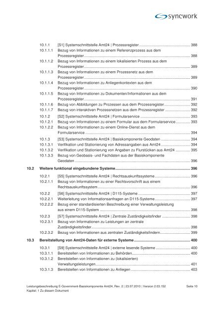 Leistungsbeschreibung E-Government- Basiskomponente ... - SAKD