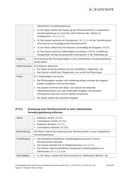 Leistungsbeschreibung E-Government- Basiskomponente ... - SAKD