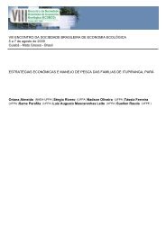 Estratégica econômica e manejo de pesca em Itupiranga