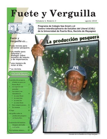 Vol.4 Num. 3 Agosto 2010 - La producción pesquera - Puerto Rico ...
