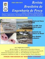 À ESQUERDA Revista Brasileira de Engenharia de Pesca