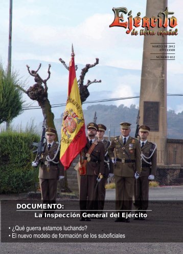 revista ejército nº 852 marzo 2012 - Portal de Cultura de Defensa ...