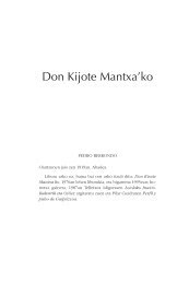 Don Kijote Mantxa'ko - EIZIE